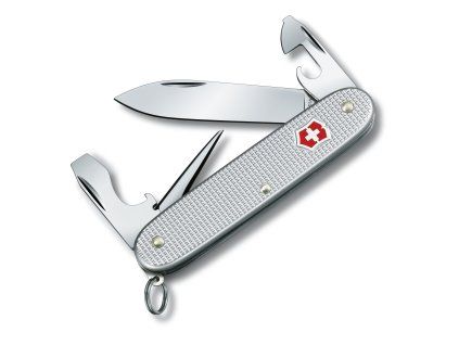 Kapesní nůž PIONEER ALOX, 93 mm, stříbrný