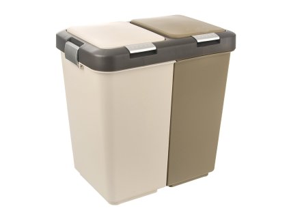 Odpadkový koš na tříděný odpad Dust 2x20 l