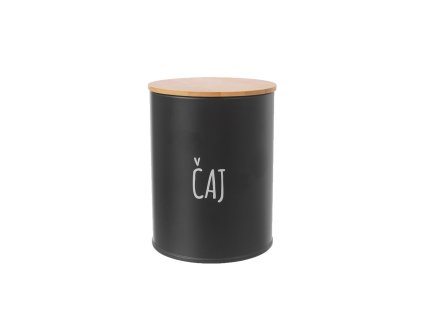 Dóza Čaj BLACK pr. 9,5 cm