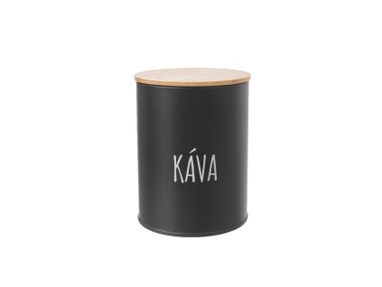 Dóza Káva BLACK pr. 9,5 cm