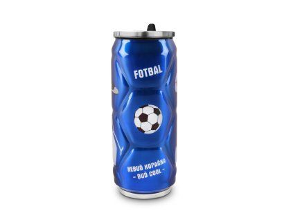 Termoska plechovka fotbal 0,5 l