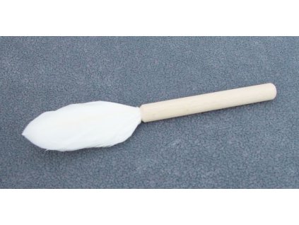 mašlovačka 18cm-malá ve dřevě, PEŘÍ