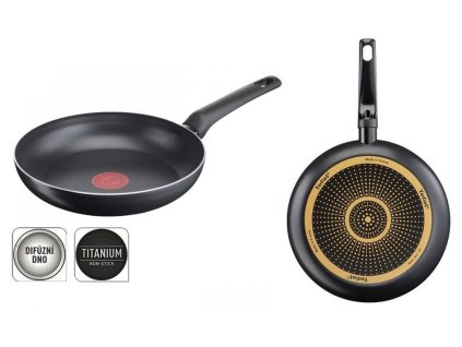 pánev d30 SIMPLE COOK, titan, černá, TEFAL