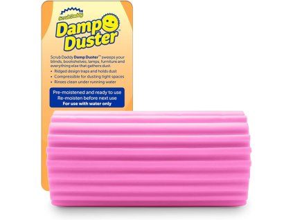 houba DAMP DUSTER růžová na prach