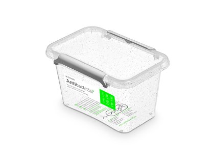 antibakter.box  0,65 l 15x9,5x8,5cm,transp.plast