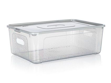 box úložný MULTIBOX 11l, 39x26x13cm, víko, klip, PH