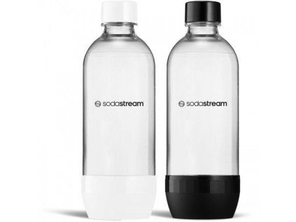 Láhev JET 2x1l Black&White SodaStream- vhodné do myčky