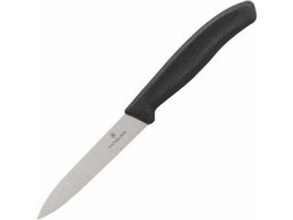nůž 10cm kuch., HLADKÝ ČERNÝ, VICTORINOX