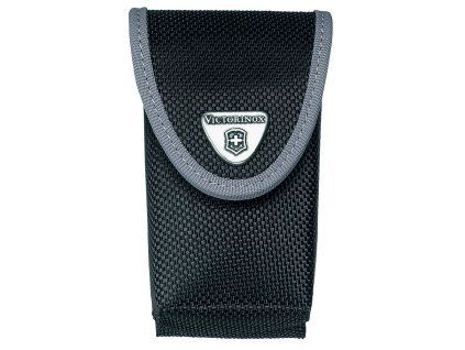 Pouzdro na kapesní nůž Victorinox 91 mm 5-8 želízek, s přihrádkou na baterku, nylonové, černé