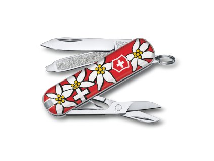 Kapesní nůž CLASSIC SD, 58 mm, Edelweiss