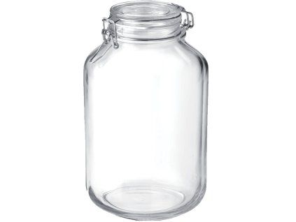 dóza 4,00l FIDO-Bormioli, d16,0x28cm, patentní sklo