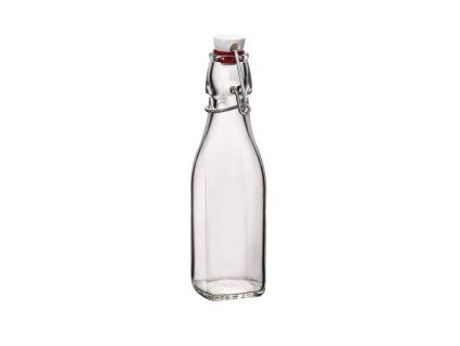 láhev 0,25l hran.SWING, patent.uz., sklo