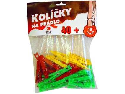 kolíčky 50ks H92, 7,2x1,6x0,9cm, plast