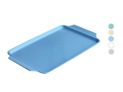 podnos 30x18cm, vstřikovaný, mix barev, plast