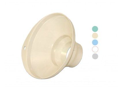 nálevka d5,4-14cm, výš.7,5cm, zavař., mix barev, plast