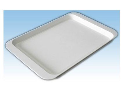 podnos 21x14cm bílý-035 0+90C