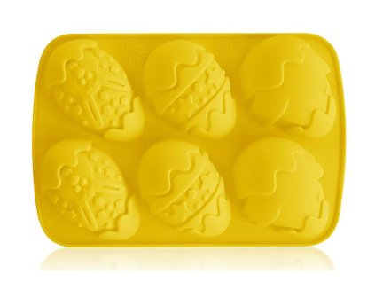 forma VELIKONOČNÍ VAJÍČKA 25,5x17,8x2,5cm silikon ŽL CULINARIA