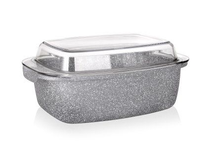 pekáč 39,5x22x11cm s poklicí,nepřiln.povrch GRANITE