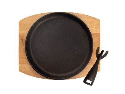 Pánev LITINA s prkénkem pr. 22 cm