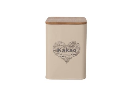 Dóza Kakao SRDCE 9,5x9,5x14 cm