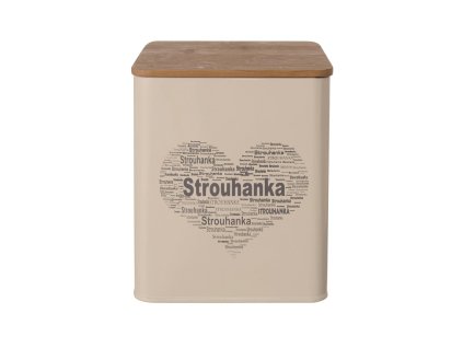 Dóza Strouhanka SRDCE 11,5x11,5x14 cm
