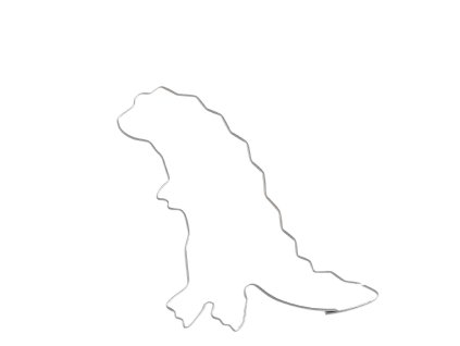Vykrajovačka dinosaurus