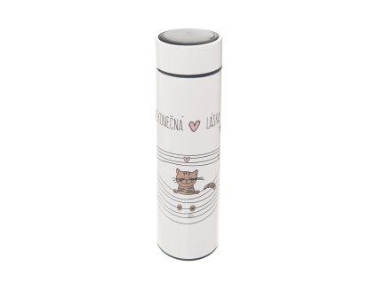 Termoska NEKONEČNÁ LÁSKA kočka 0,4 l