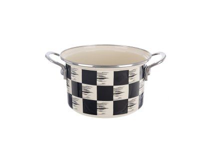 Hrnec ŠACHOVNICE Lem 2 l