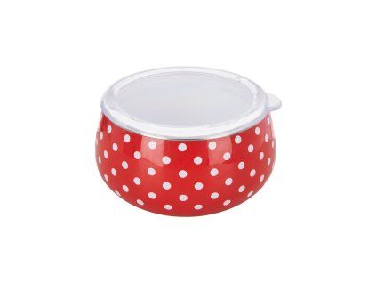 Miska TEČKA Lem s víčkem pr. 13 cm