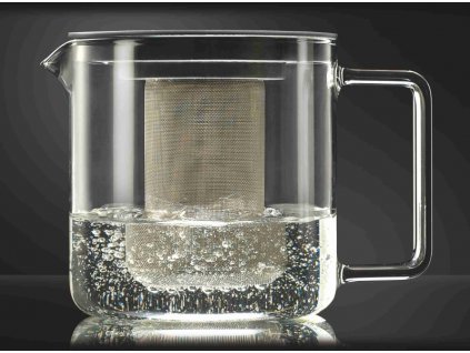 konvice 1,3l FROM sítko NR, sklo/plast