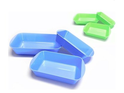 miska 3díl.sada obalovací, plast