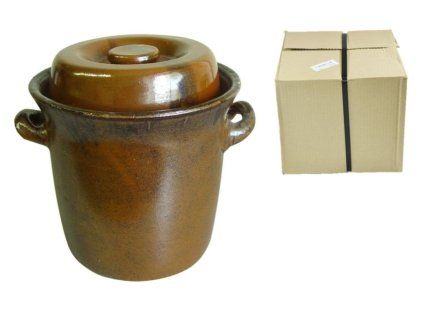 zelák  5l+víko (17,5/19cm), KART.OBAL, keramika