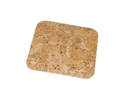 prostírání čtverec 10cm korek      (6ks)