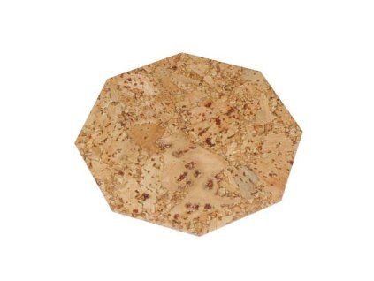 prostírání osmihran 10cm korek     (6ks)