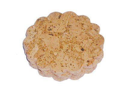 prostírání kytka 10cm korek        (6ks)