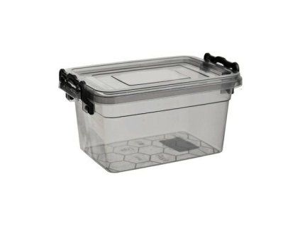 box  0,75 MULTI, 10,5x16,5x8,5, grey, obdél.níz., plast