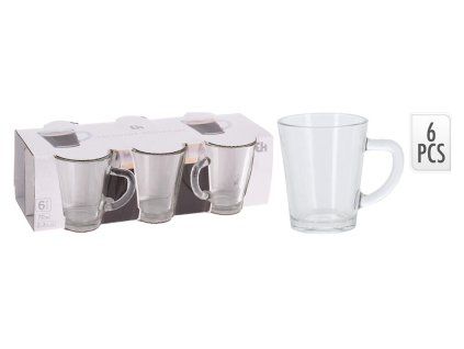 hrnek  70ml ESPRESSO skleněný (6ks)
