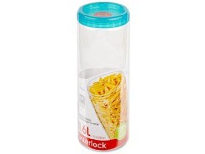 dóza 1,60l INTERLOCK, d 9,5x25,8cm, plast