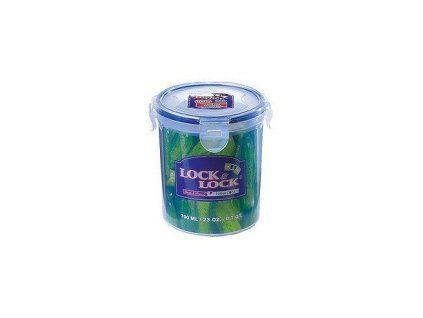 dóza 0,70l LOCK HPL932D kulatá, d9,1x11,1cm, plast
