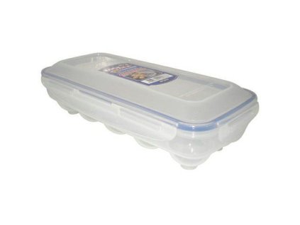 dóza na 10ks vajec LOCK HPL953, 27x12x 6,8cm, plast