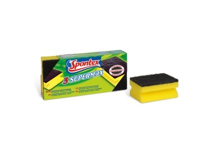 houba  3ks SUPERMAX 9,5x7x4,5cm, tvar., kuch., SPONTEX