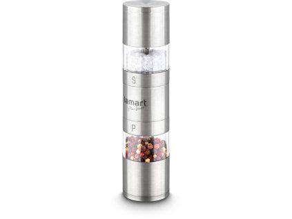 Lamart LT7013 Mechanický oboustranný mlýnek na sůl a pepř Tube 2x40 ml 35 8832