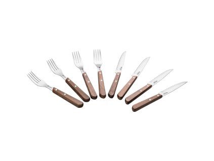 STEAKOVÝ PŘÍBOR 8KS WALNUT LT2062 LAMART 35 14980