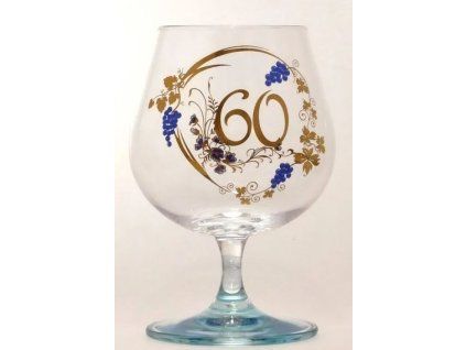 SKLENICE BRANDY VYROCI 60 modrá 35 17151