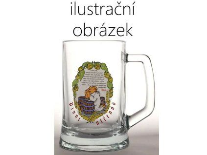 KORBEL 500ml DEKOR Pivní otčenáš 35 17155
