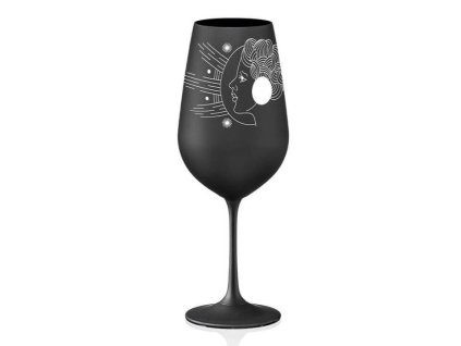 Sklenice VIOLA 550 ml - PANNA černá 35 17302