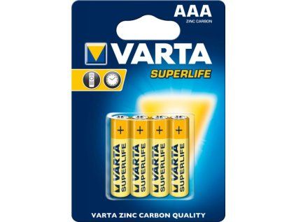 Baterie VARTA Superlife AAA 4 ks 35 19921