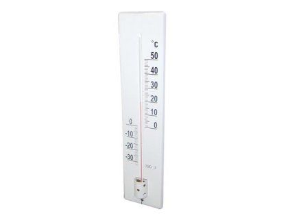 teploměr venkovní K41 41cm kov. BÍ