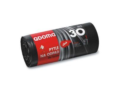 pytle na odpadky  30/35l (15ks) 50x 60cm ČER 24µ SILNÉ