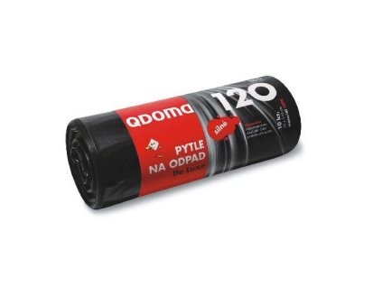 pytle na odpadky 120l (10ks) 70x110cm ČER 32µ SILNÉ